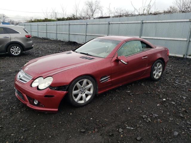 WDBSK75F73F033781 - 2003 MERCEDES-BENZ SL 500R BURGUNDY photo 1