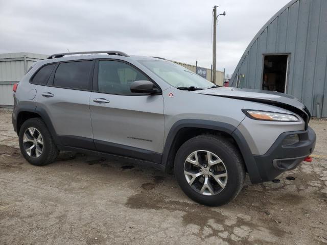 1C4PJMBS3EW160475 - 2014 JEEP CHEROKEE TRAILHAWK ვერცხლისფერი ფოტო 4