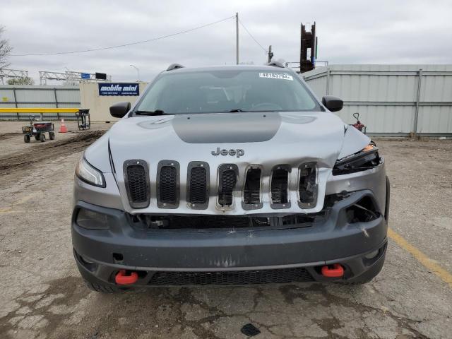 1C4PJMBS3EW160475 - 2014 JEEP CHEROKEE TRAILHAWK ვერცხლისფერი ფოტო 5