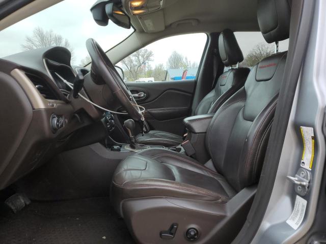 1C4PJMBS3EW160475 - 2014 JEEP CHEROKEE TRAILHAWK ვერცხლისფერი ფოტო 7