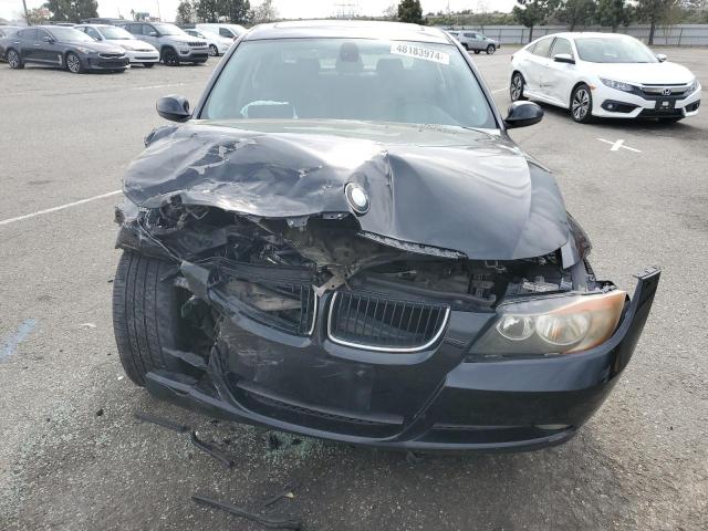 WBAVB17566NH93324 - 2006 BMW 325 I AUTOMATIC BLACK photo 5