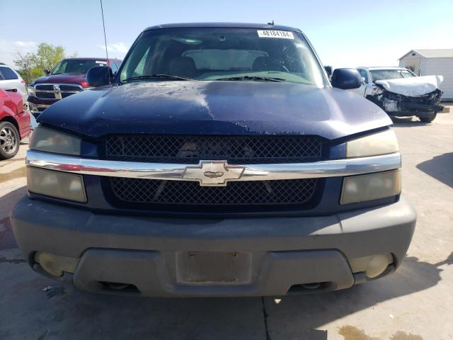 3GNEC13T82G186546 - 2002 CHEVROLET AVALANCHE C1500 BLUE photo 5