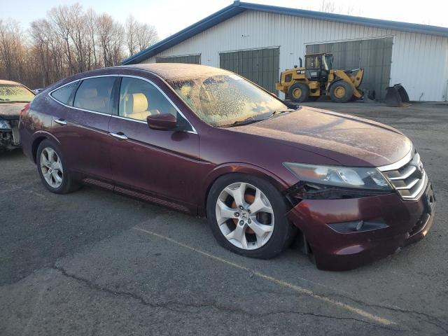 5J6TF2H55CL003576 - 2012 HONDA CROSSTOUR EXL მუქწითელი ფოტო 4