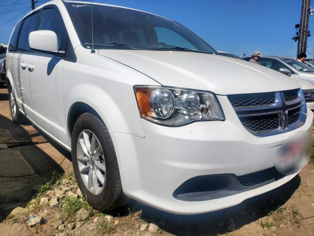 2C4RDGCG6KR781161 - 2019 DODGE GRAND CARA SXT WHITE photo 1