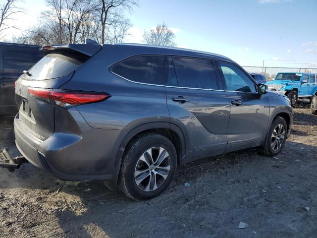 5TDGZRBH8LS019098 - 2020 TOYOTA HIGHLANDER XLE 灰色 照片 3