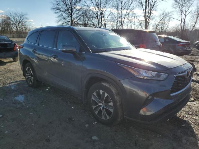 5TDGZRBH8LS019098 - 2020 TOYOTA HIGHLANDER XLE 灰色 照片 4