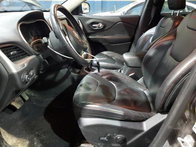 1C4PJMBS2EW198487 - 2014 JEEP CHEROKEE TRAILHAWK CHARCOAL photo 7