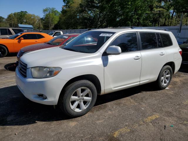 5TDKK3EH8AS022491 - 2010 TOYOTA HIGHLANDER SE WHITE photo 1