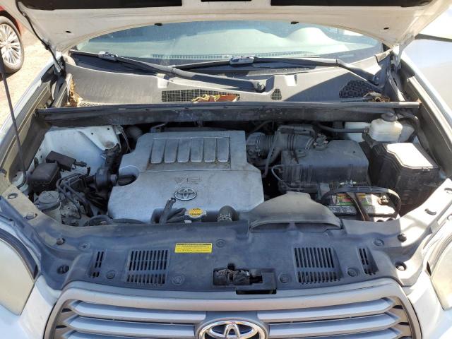 5TDKK3EH8AS022491 - 2010 TOYOTA HIGHLANDER SE WHITE photo 12