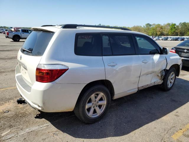 5TDKK3EH8AS022491 - 2010 TOYOTA HIGHLANDER SE WHITE photo 3