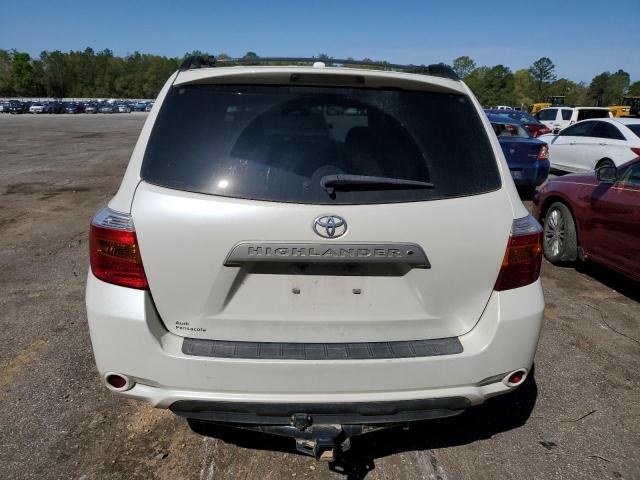 5TDKK3EH8AS022491 - 2010 TOYOTA HIGHLANDER SE WHITE photo 6