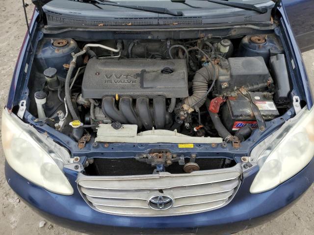 JTDBR32E130043193 - 2003 TOYOTA COROLLA CE BLUE photo 11