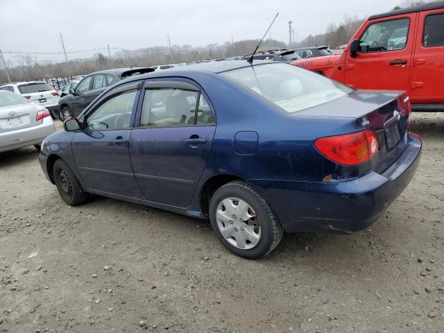 JTDBR32E130043193 - 2003 TOYOTA COROLLA CE BLUE photo 2