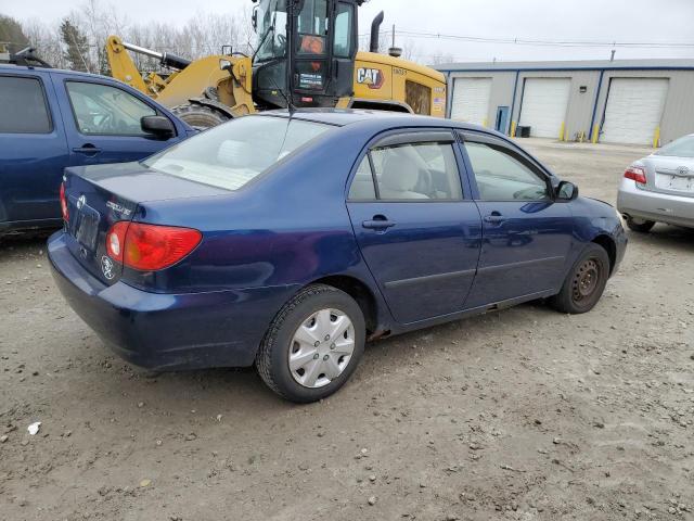 JTDBR32E130043193 - 2003 TOYOTA COROLLA CE BLUE photo 3