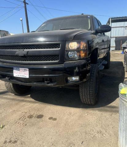 2GCEC19Y872685987 - 2007 CHEVROLET SILVERADO BLACK photo 2