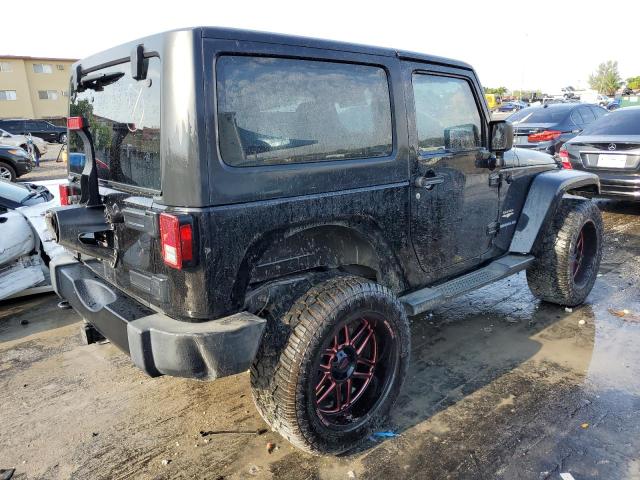 1C4AJWBG1DL505113 - 2013 JEEP WRANGLER SAHARA BLACK photo 3