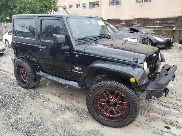 1C4AJWBG1DL505113 - 2013 JEEP WRANGLER SAHARA BLACK photo 4