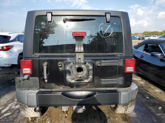 1C4AJWBG1DL505113 - 2013 JEEP WRANGLER SAHARA BLACK photo 6