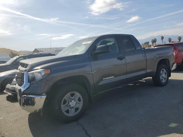 5TFRM5F16JX127319 - 2018 TOYOTA TUNDRA DOUBLE CAB SR/SR5 CHARCOAL photo 1