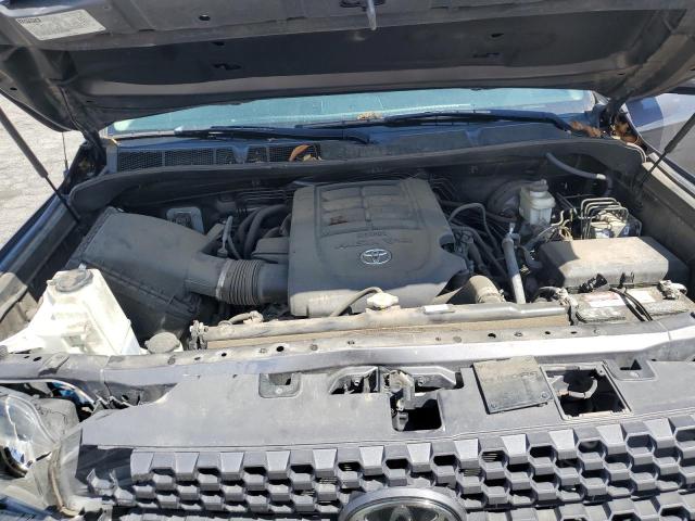5TFRM5F16JX127319 - 2018 TOYOTA TUNDRA DOUBLE CAB SR/SR5 CHARCOAL photo 11