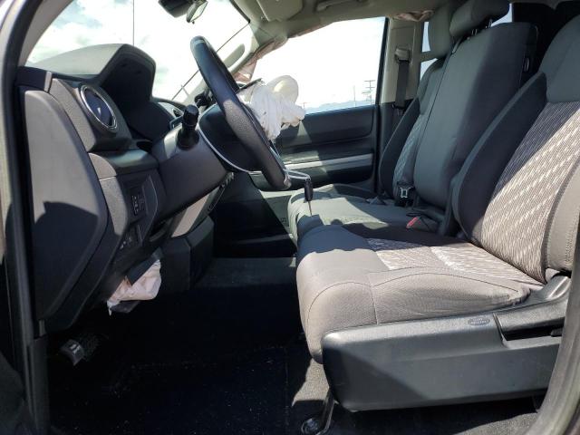 5TFRM5F16JX127319 - 2018 TOYOTA TUNDRA DOUBLE CAB SR/SR5 CHARCOAL photo 7