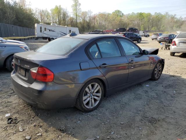 WBAVC53557FZ76930 - 2007 BMW 328 I SULEV GRAY photo 3