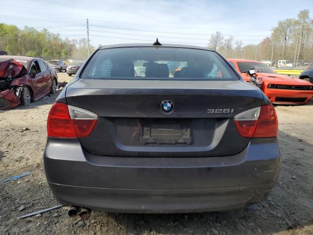 WBAVC53557FZ76930 - 2007 BMW 328 I SULEV GRAY photo 6