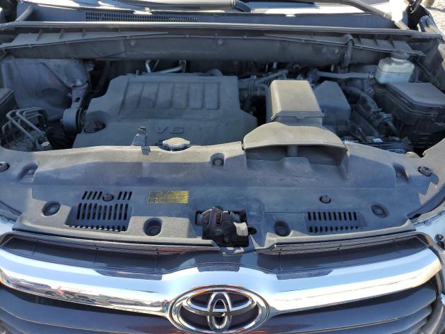 5TDJKRFH4FS189015 - 2015 TOYOTA HIGHLANDER XLE 黑色 照片 12