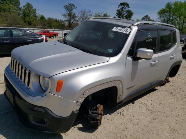 ZACCJBDT0FPB59598 - 2015 JEEP RENEGADE LIMITED SILVER photo 1