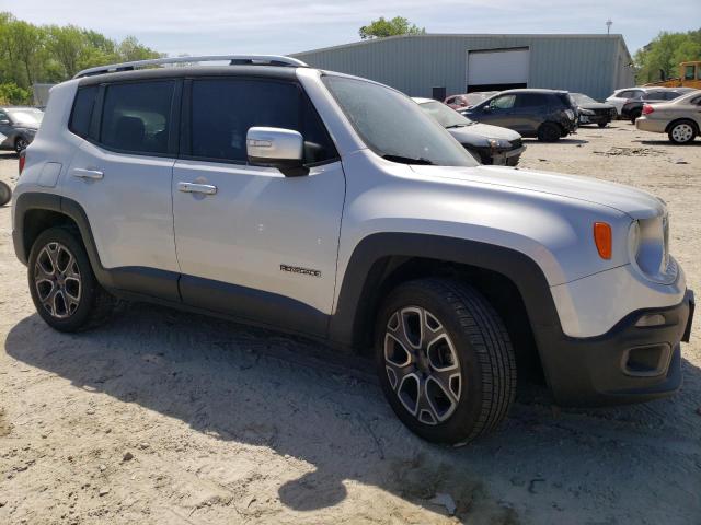 ZACCJBDT0FPB59598 - 2015 JEEP RENEGADE LIMITED SILVER photo 4