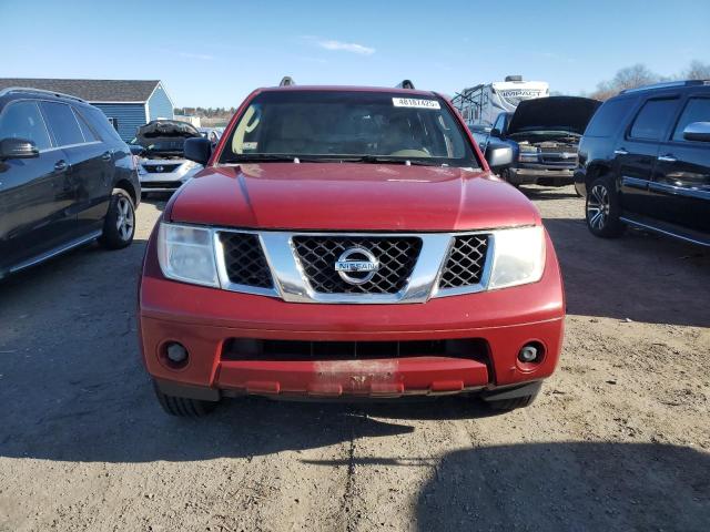 5N1AR18W86C611261 - 2006 NISSAN PATHFINDER LE წითელი ფოტო 5
