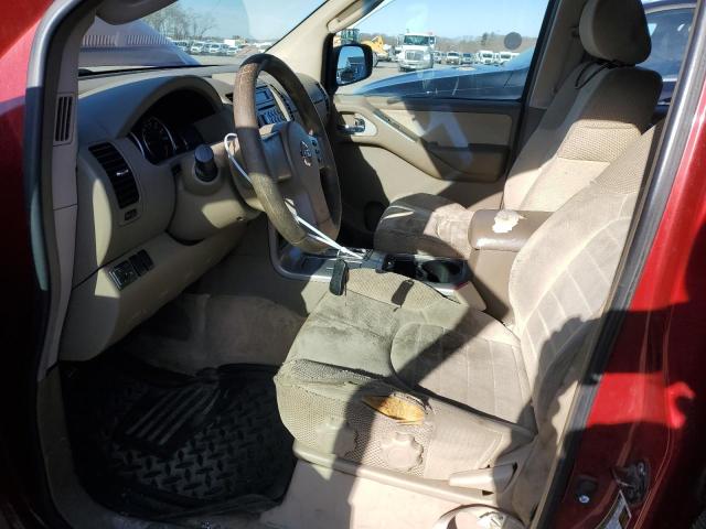 5N1AR18W86C611261 - 2006 NISSAN PATHFINDER LE წითელი ფოტო 7