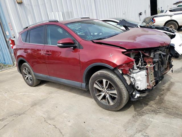 2T3WFREV7JW411832 - 2018 TOYOTA RAV4 ADVENTURE RED photo 4