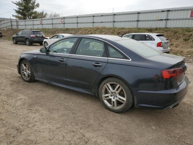 WAUFGAFC5GN151388 - 2016 AUDI A6 PREMIUM PLUS BLUE photo 2