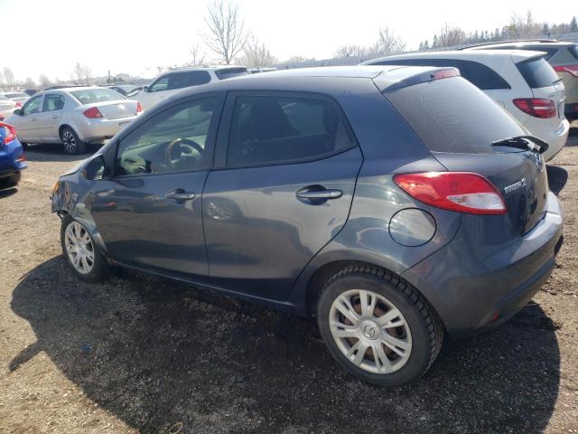 JM1DE1HY3B0120171 - 2011 MAZDA MAZDA2 GRAY photo 2