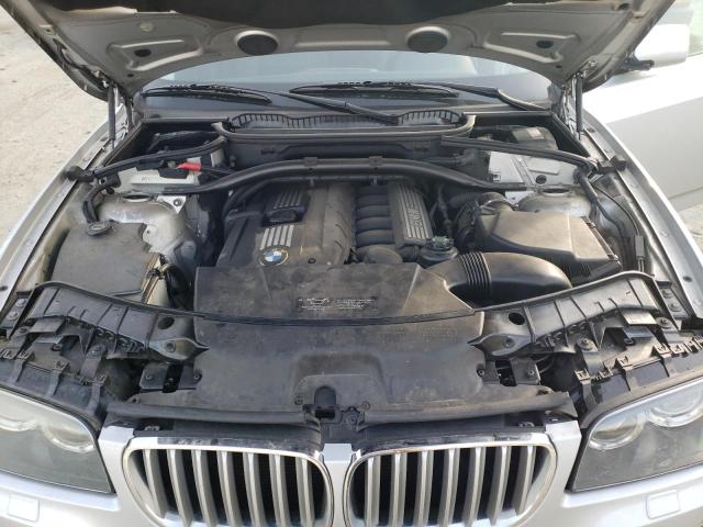 WBXPC93429WJ27886 - 2009 BMW X3 XDRIVE30I SILVER photo 12