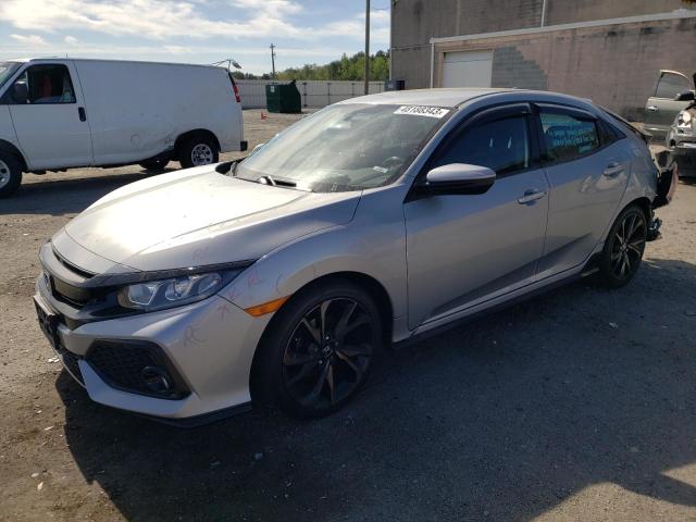 SHHFK7H46HU403447 - 2017 HONDA CIVIC SPORT 银色 照片 1