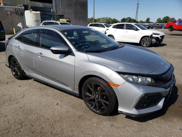 SHHFK7H46HU403447 - 2017 HONDA CIVIC SPORT 银色 照片 4