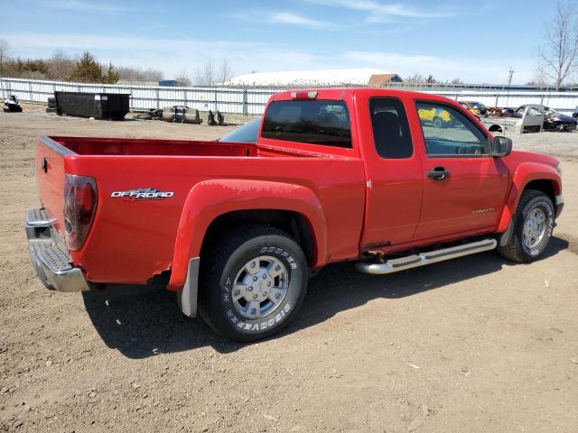 1GTDT196X48126170 - 2004 GMC CANYON RED photo 3