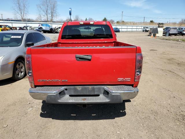 1GTDT196X48126170 - 2004 GMC CANYON RED photo 6