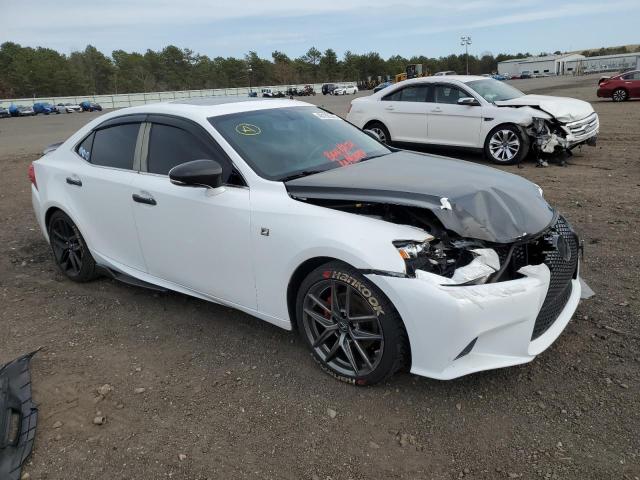 JTHCF1D24E5001934 - 2014 LEXUS IS 250 WHITE photo 4