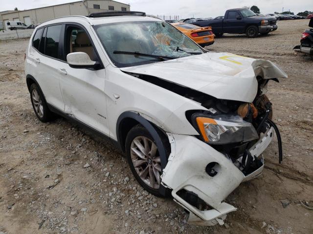 5UXWX9C52D0A10862 - 2013 BMW X3 XDRIVE28I WHITE photo 1