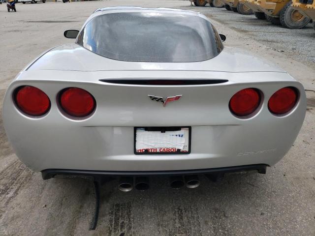 1G1YW2DW9A5102177 - 2010 CHEVROLET CORVETTE GRAND SPORT SILVER photo 6