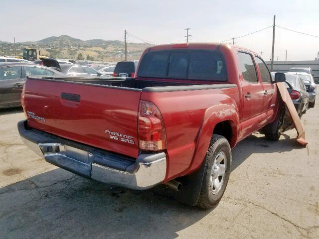 5TEJU62N27Z424732 - 2007 TOYOTA TACOMA DOUBLE CAB PRERUNNER  photo 4