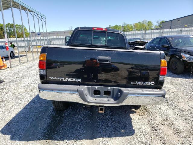 5TBBT44132S292715 - 2002 TOYOTA TUNDRA ACCESS CAB BLACK photo 6