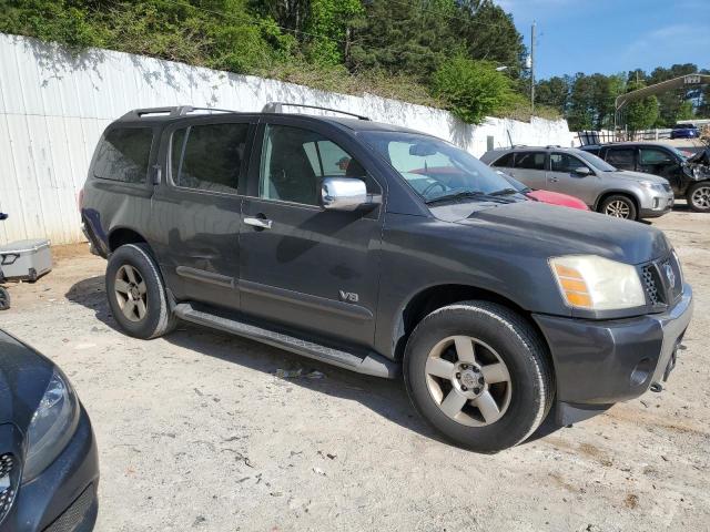 5N1AA08B56N736219 - 2006 NISSAN ARMADA SE GRAY photo 4