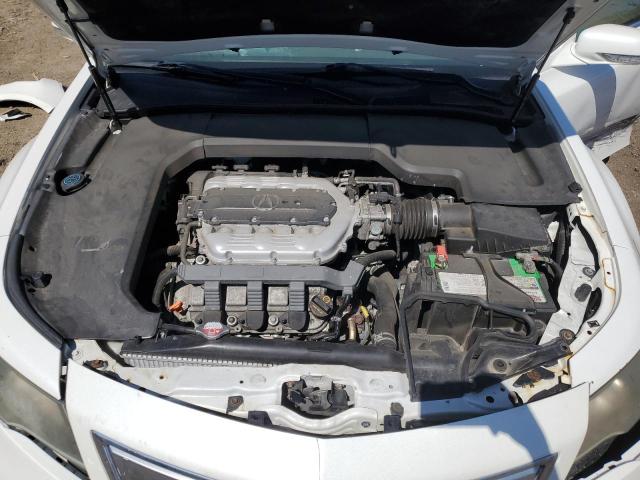 19UUA8F3XEA007006 - 2014 ACURA TL SE WHITE photo 11