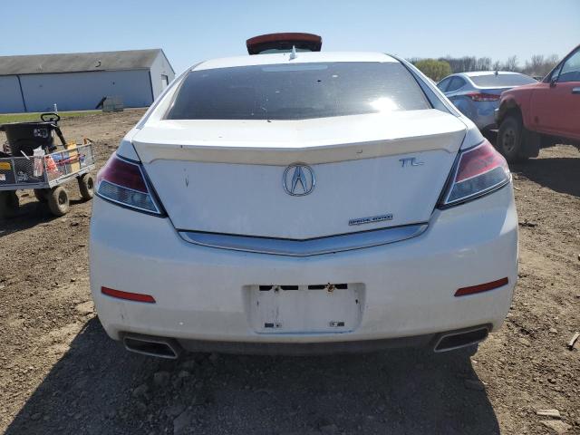 19UUA8F3XEA007006 - 2014 ACURA TL SE WHITE photo 6