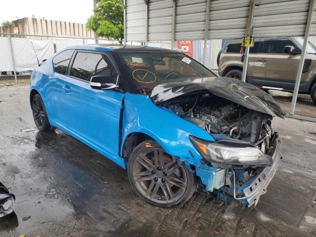 JTKJF5C74C3044636 - 2012 TOYOTA SCION TC 蓝色 照片 4