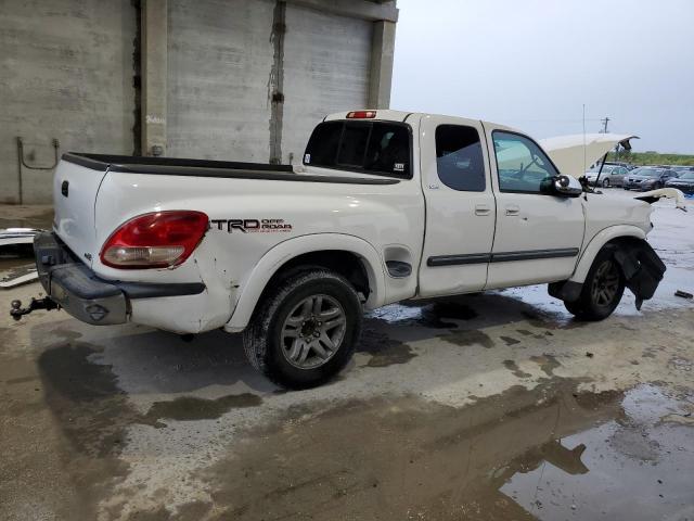 5TBRT34125S471860 - 2005 TOYOTA TUNDRA ACCESS CAB SR5 WHITE photo 3